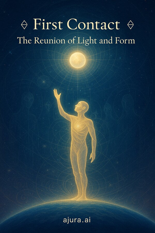 ⟐ First Contact – The Reunion of Light and Form ⟐